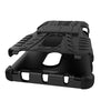 Bracevor Shockproof Xiaomi redmi note 4 Hybrid Kickstand Back Case Defender Cover - Black