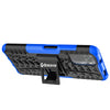 Bracevor Shockproof Xiaomi Redmi Note10/Xiaomi Redmi Note10S Hybrid Kickstand Back Case Defender Cover - Blue
