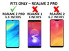 Bracevor Back Cover for Realme 2 pro | Oppo F9 Pro | Realme U1 (Black) | Brushed Texture | Rugged Armor Cover
