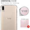 Bracevor Flexible Shockproof TPU Cushioned Edges for Vivo V11 pro (Transparent)