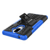 Bracevor Shockproof Lenovo K8 Plus Hybrid Kickstand Back Case Defender Cover - Blue