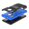 Bracevor Shockproof Samsung Galaxy M20 Hybrid Kickstand Back Case Defender Cover - Blue