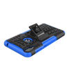 Bracevor Shockproof Asus ZenFone Max Pro M1 Hybrid Kickstand Back Case Defender Cover - Blue