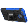 Bracevor Shockproof Xiaomi redmi 4 Hybrid Kickstand Back Case Defender Cover - Blue