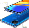 Bracevor Flexible Shockproof TPU Cushioned Edges for Xiaomi Redmi 9 (Transparent)
