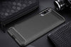 Bracevor Back Cover for Mi A3 (Black) | Brushed Texture | Rugged Armor Cover