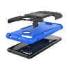 Bracevor Shockproof Xiaomi Redmi 6A |6 Hybrid Kickstand Back Case Defender Cover - Blue