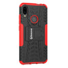 Bracevor Shockproof Xiaomi Redmi Note 7 |7 Pro | Note 7S Hybrid Kickstand Back Case Defender Cover - Red