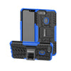 Bracevor Shockproof Oppo Realme 2 Hybrid Kickstand Back Case Defender Cover - Blue