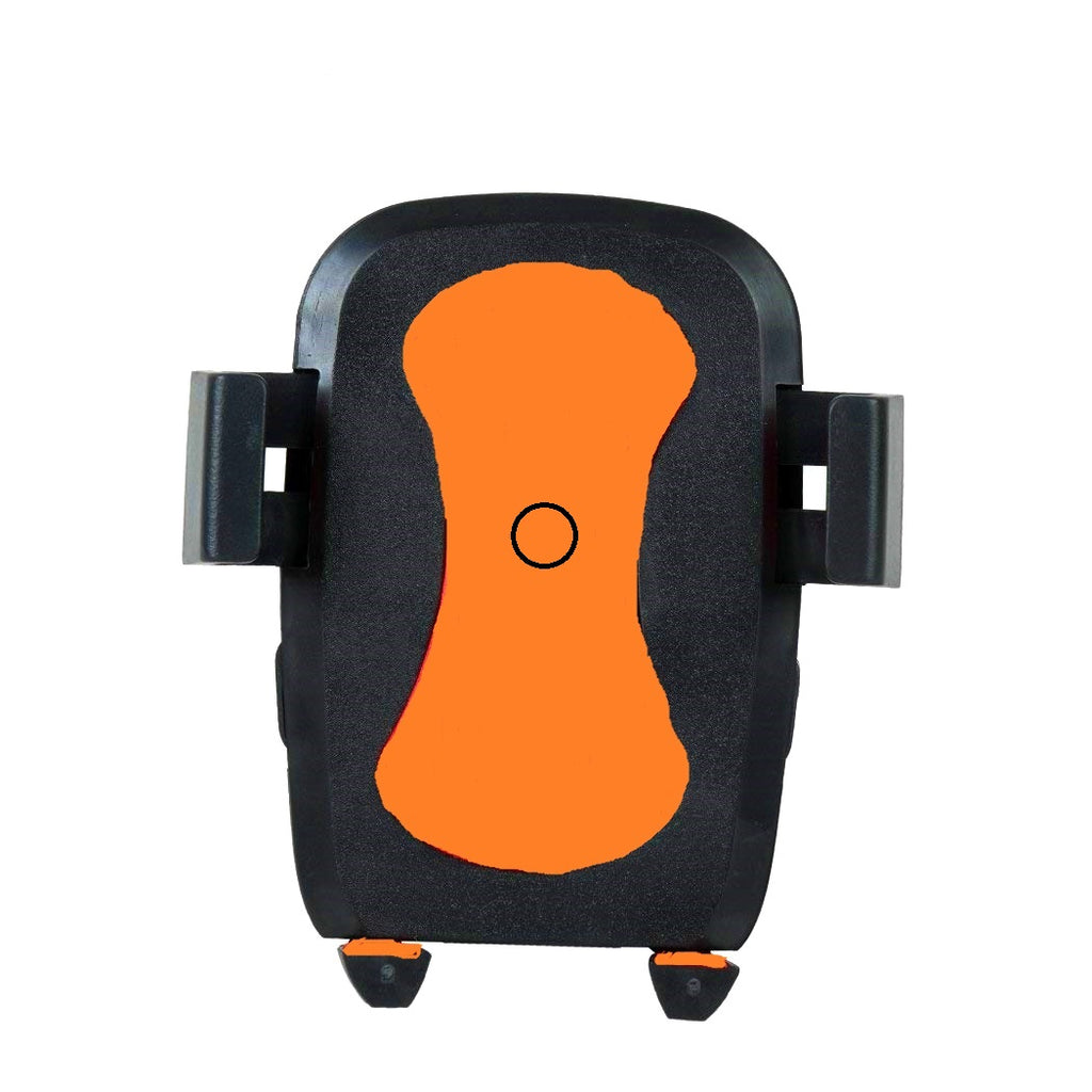 Bracevor Universal Bike Mount Motorcycle Mobile Holder for All Smartphones - Orange