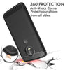 Bracevor Back Cover for Moto G5s plus (Black) | Brushed Texture | Rugged Armor Cover