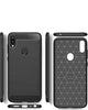 Bracevor Back Cover for Samsung Galaxy M20 (Black) | Brushed Texture | Rugged Armor Cover
