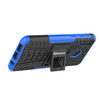 Bracevor Shockproof Samsung Galaxy M20 Hybrid Kickstand Back Case Defender Cover - Blue