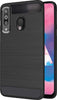 Bracevor Back Cover for Samsung Galaxy M30 (Black) | Brushed Texture | Rugged Armor Cover