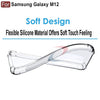 Bracevor Flexible Shockproof TPU Cushioned Edges for Samsung Galaxy M12 (Transparent)