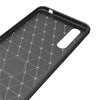 Bracevor Back Cover for Mi A3 (Black) | Brushed Texture | Rugged Armor Cover