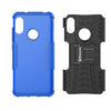 Bracevor Shockproof Xiaomi Redmi 6 Pro Hybrid Kickstand Back Case Defender Cover - Blue