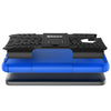 Bracevor Shockproof Xiaomi redmi 4 Hybrid Kickstand Back Case Defender Cover - Blue