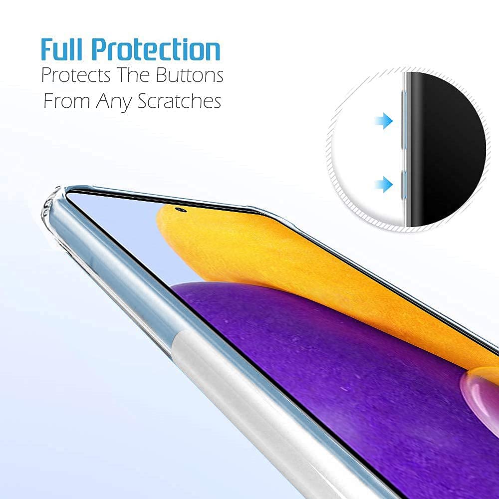 For Xiaomi Redmi 10 Prime Case Rugged Clear Shockproof Cover + Screen  Protector