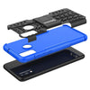 Bracevor Shockproof Honor 8X Hybrid Kickstand Back Case Defender Cover - Blue