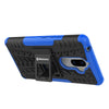 Bracevor Shockproof Lenovo K8 Plus Hybrid Kickstand Back Case Defender Cover - Blue