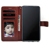 Bracevor Vivo v11 pro Flip Cover Case | Premium Leather | Inner TPU | Foldable Stand | Wallet Card Slots - Executive Brown