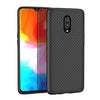 Bracevor Karbon Back Cover for Oneplus 6T & One Plus 6T | Anti-Slip Protective Hybrid Case | Sleek Design - Black