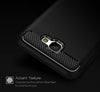 Bracevor Back Cover for Samsung Galaxy On7 Prime/On7 2016/On Nxt/J7 prime (Black) | Brushed Texture | Rugged Armor Cover
