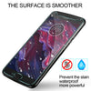 Motorola Moto X4 Tempered Glass Edge to Edge Screen Guard protector - Transparent