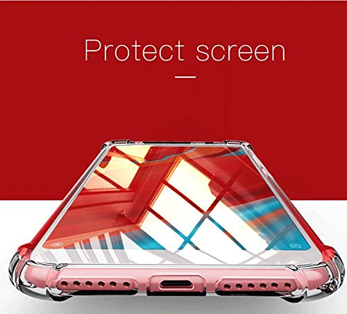 Bracevor Flexible Shockproof TPU Cushioned Edges for Xiaomi Redmi 6 Pro (Transparent)