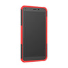 Bracevor Shockproof Xiaomi Redmi 6 |6A Hybrid Kickstand Back Case Defender Cover - Red