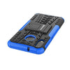 Bracevor Shockproof Samsung Galaxy M20 Hybrid Kickstand Back Case Defender Cover - Blue