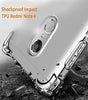 Bracevor Flexible Shockproof TPU Cushioned Edges for Xiaomi redmi note 4 (Transparent)