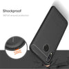 Bracevor Back Cover for Redmi 7/Y3 (Black) | Brushed Texture | Rugged Armor Cover