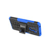 Bracevor Shockproof Xiaomi Poco F1 Hybrid Kickstand Back Case Defender Cover - Blue