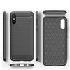Bracevor Back Cover for Xiaomi Redmi 9A | 9i (Black) | Brushed Texture | Rugged Armor Cover