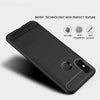 Bracevor Back Cover for Mi A2 (Black) | Brushed Texture | Rugged Armor Cover