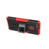 Bracevor Shockproof Oppo Realme 2 Hybrid Kickstand Back Case Defender Cover - Red