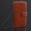 Bracevor Executive Brown Apple iPhone 5c Wallet Leather Case 1
