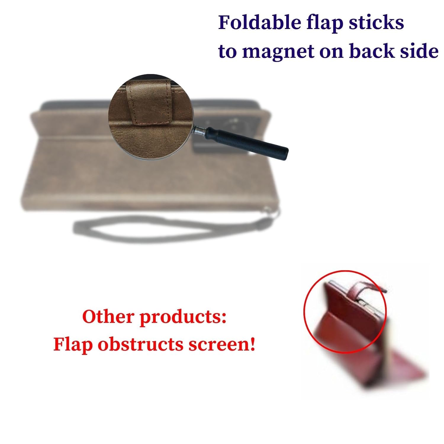 Bracevor Premium Design Flip Cover leather wallet case for Redmi Note 13 pro 5G