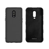 Bracevor Karbon Back Cover for Oneplus 6T & One Plus 6T | Anti-Slip Protective Hybrid Case | Sleek Design - Black
