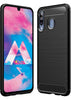 Bracevor Back Cover for Samsung Galaxy M30 (Black) | Brushed Texture | Rugged Armor Cover