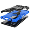 Bracevor Shockproof Xiaomi Redmi note 10 pro/ redmi note 10 pro max Hybrid Kickstand Back Case Defender Cover - Blue