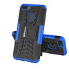 Bracevor Shockproof Honor 9N Hybrid Kickstand Back Case Defender Cover - Blue