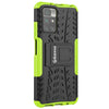 Bracevor Shockproof Xiaomi Redmi 10 Prime Hybrid Kickstand Back Case Defender Cover -(Military Green)