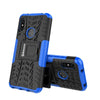 Bracevor Shockproof Xiaomi Redmi 6 Pro Hybrid Kickstand Back Case Defender Cover - Blue