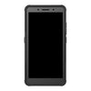 Bracevor Shockproof Lenovo K8 Plus Hybrid Kickstand Back Case Defender Cover - Black