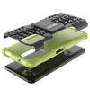 Bracevor Shockproof Xiaomi Redmi Note 10 / Xiaomi Redmi Note 10S Hybrid Kickstand Back Case Defender Cover - Military Green