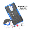 Bracevor Shockproof Huawei Honor 6x Hybrid Kickstand Back Case Defender Cover - Blue