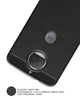 Bracevor Back Cover for Moto G5s plus (Black) | Brushed Texture | Rugged Armor Cover